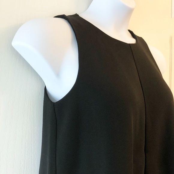 NWT Zara Basic Black Dress Medium - Picture 2 of 8